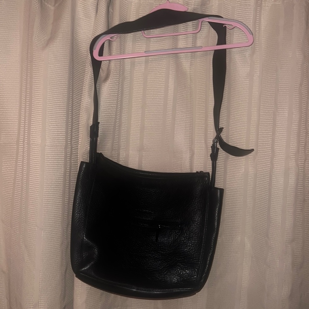 Via Spea black bag 100% genuine leather